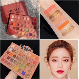 💃FREEship💃Bảng phấn màu mắt DIKALU 40 ô matte, shimmer, glitter SOFT EYE SHADOW DIKALU