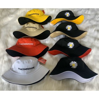Mũ Bucket 2 Mặt Hoa Cúc Thời Trang