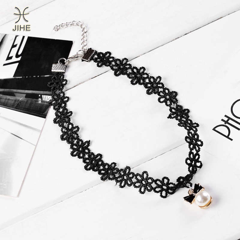 Vòng Cổ choker Ngọc Trai Thời Trang