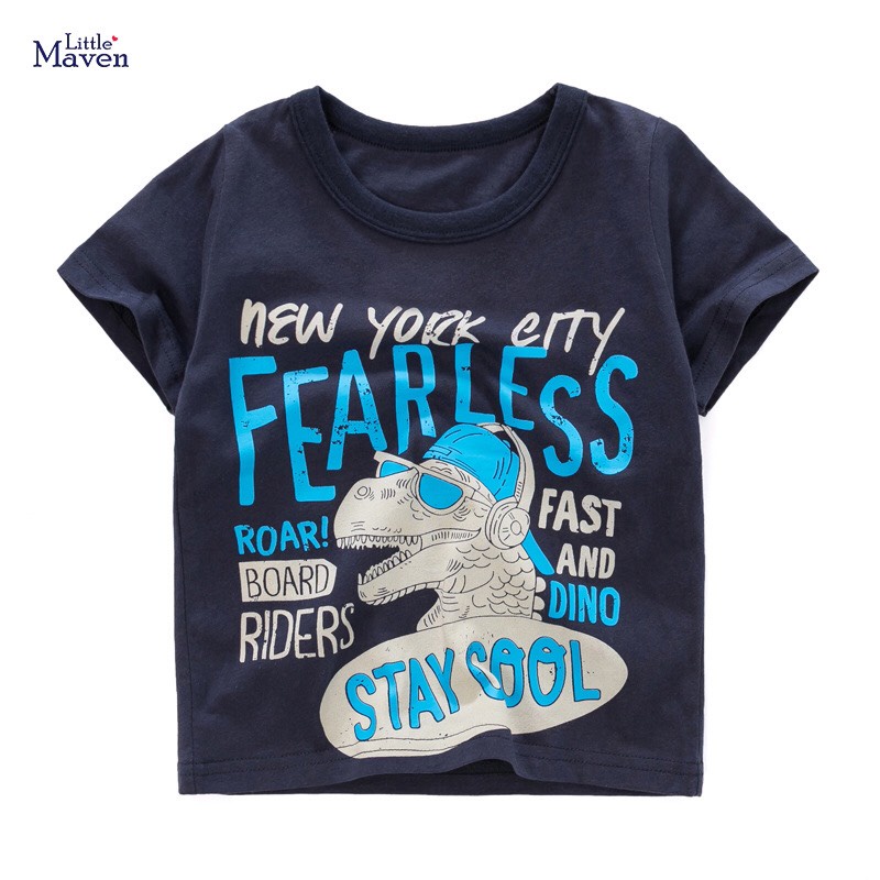 Áo Hè Cotton Cho Bé Trai 2-7 Tuổi Mẫu Mới 2022 Mã 5 - Jumping Beans Official Store