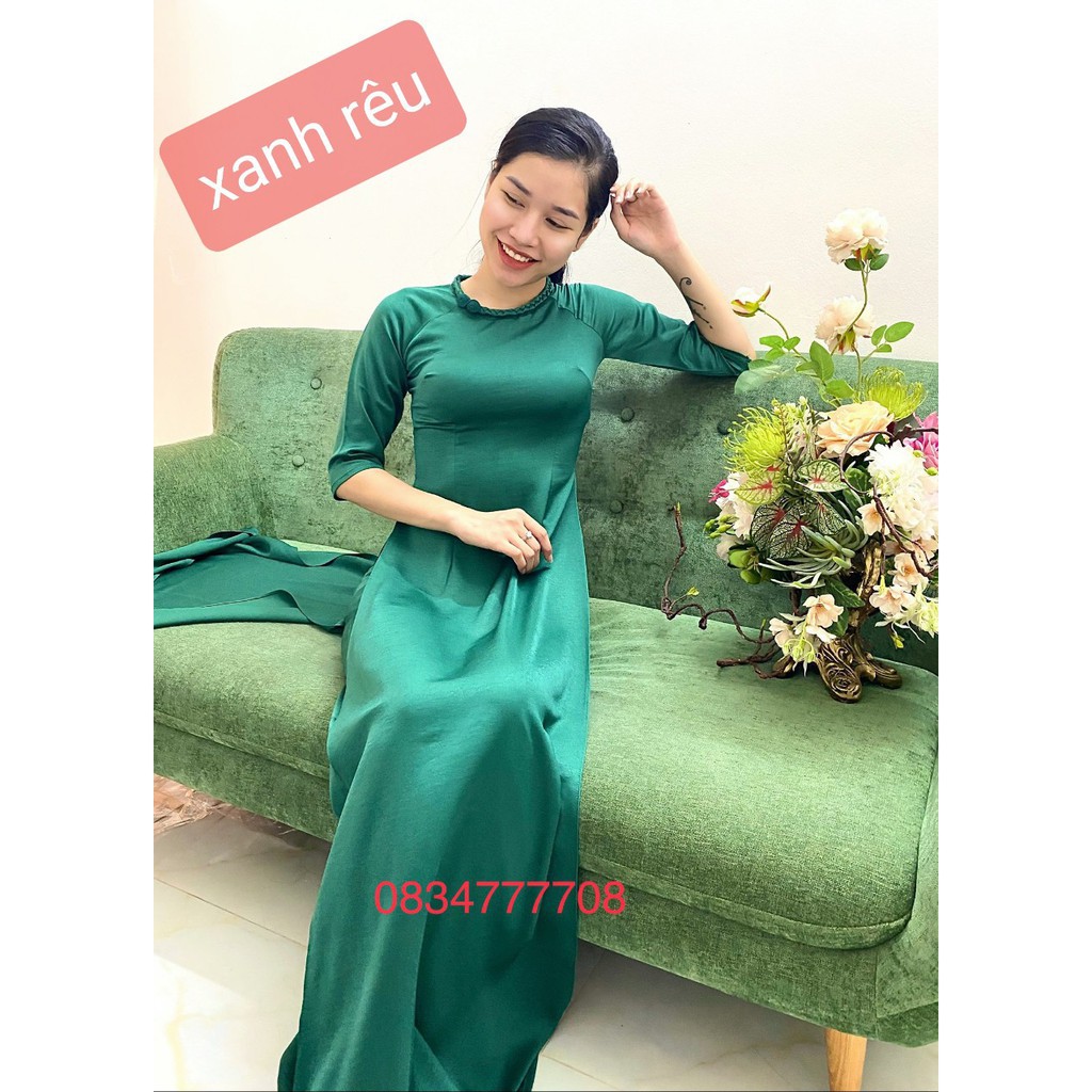 [SIÊU SALE] Á0 DÀI TRUYỀN THỐNG TÂY THI TRƠN ĐỦ MÀU