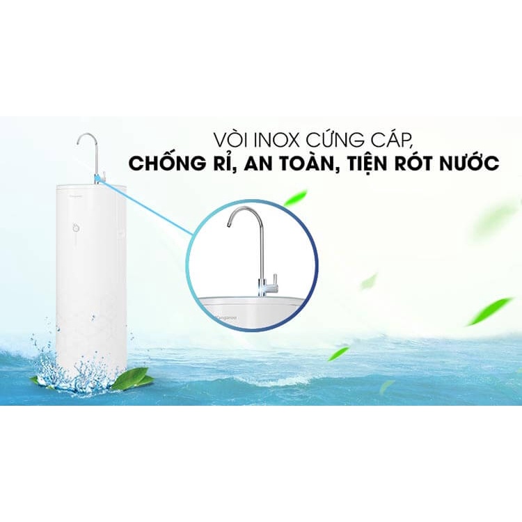 Máy Lọc Nước RO Hydrogen Ion Kiềm Kangaroo KG100EO 7 Lõi