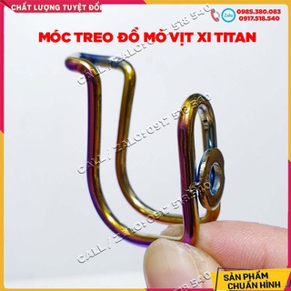 ✅ Móc Treo Đồ Mỏ Vịt Inox Xi Màu Titan ✅