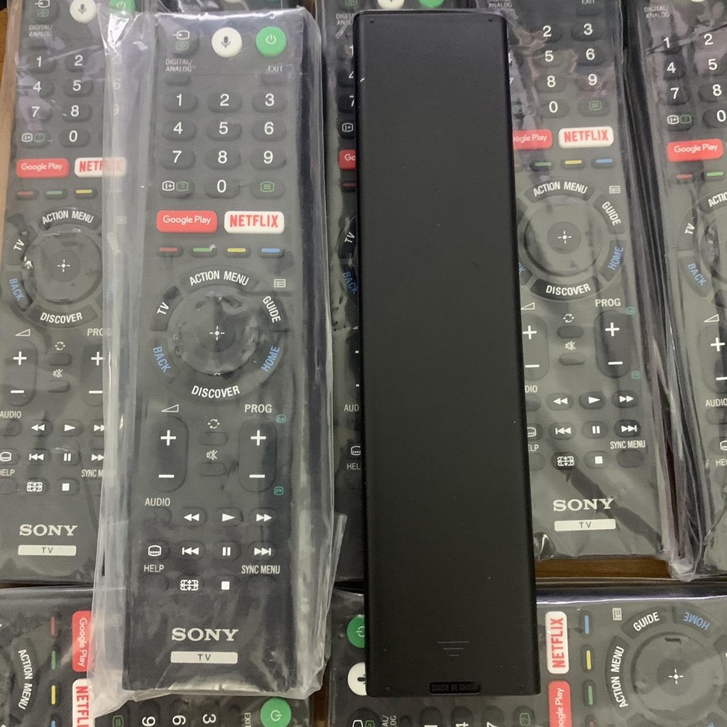 Điều Khiển TV SONY RMF-TX200P giọng nói mic đa năng cài đặt các đời TV SONY THÔNG MINH Micro