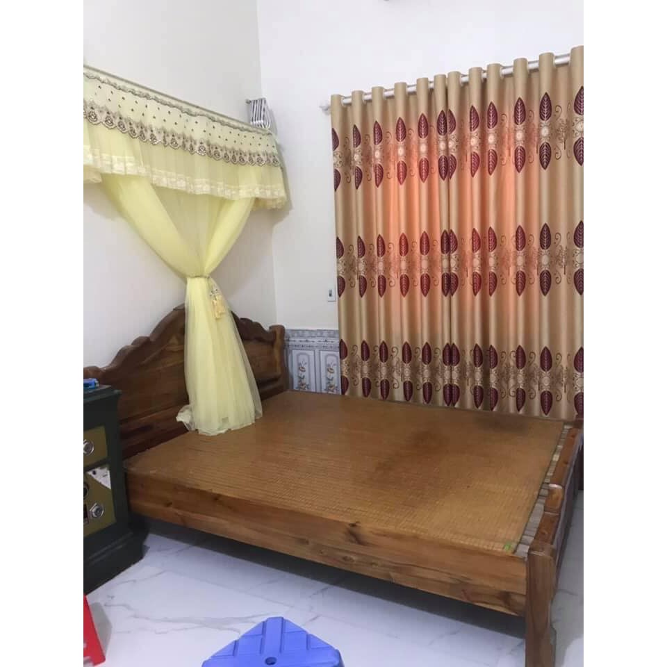 MÀN KHUNG VOAN LẠNH XẾP GỌN CỰC ĐẸP HÀNG VIỆT NAM TẶNG NƠ BUỘC-TRỌN BỘ | BigBuy360 - bigbuy360.vn