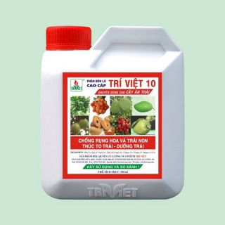 TRÍ VIỆT 10- PHÂN BÓN LÁ SINH HỌC