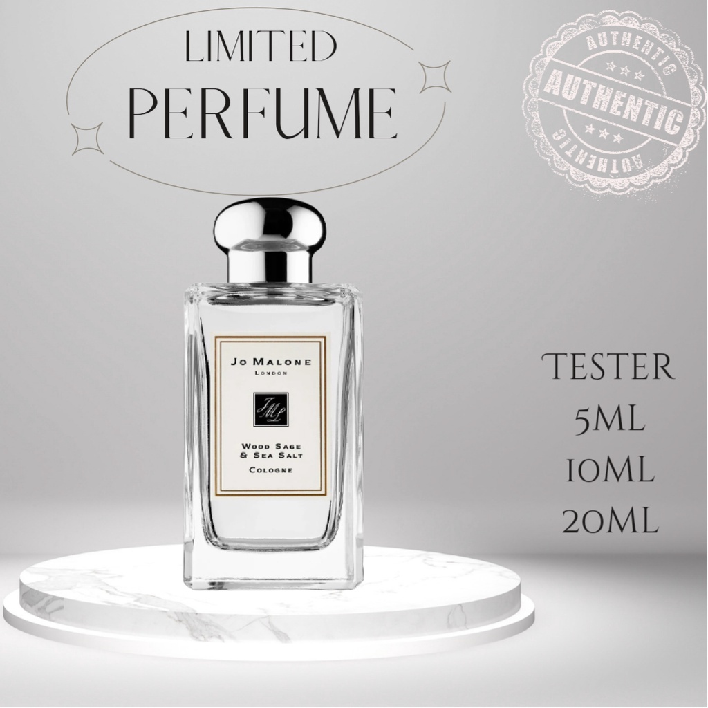 Nước hoa unisex Jomalone Wood Sage & Sea Salt Cologne 10ml  🅻🅸🅼🅸🆃🅴🅳