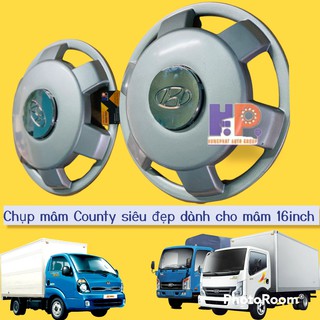 [ XE TẢI]Chụp Mâm Nhựa COUNTY 16inch Mọi Dòng Xe Tải (R16)[PHỤ KIỆN XE Ô TÔ, XE HƠI ]