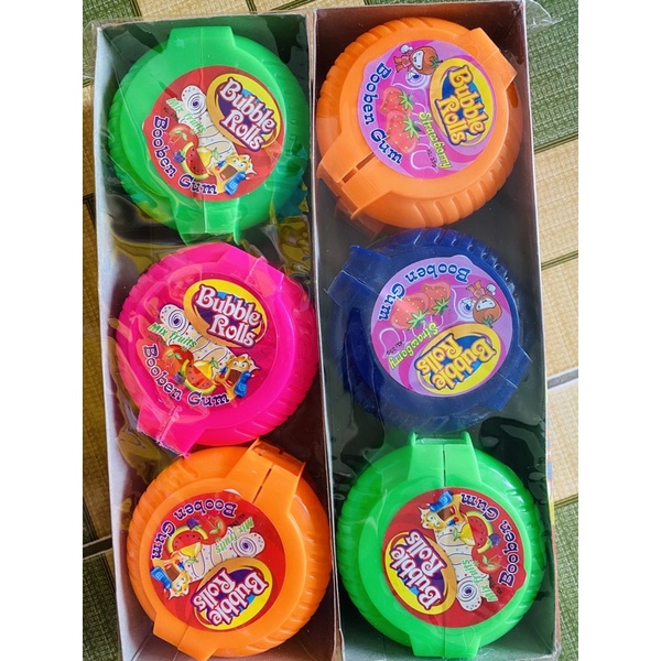 Kẹo gum cuộn lớn siêu dài Hubba Bubba