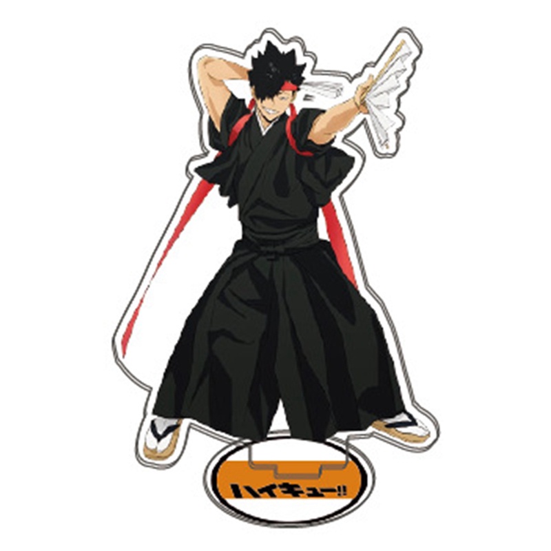 Mô hình nhân vật Anime Haikyuu dáng đứng bằng acrylic để bàn trang trí