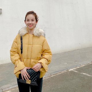 Áo phao tay đai vàng - ALISA