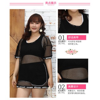 (Big Size) Set Bikini Đồ Bơi Nữ 3 Mảnh Cho Người Mập