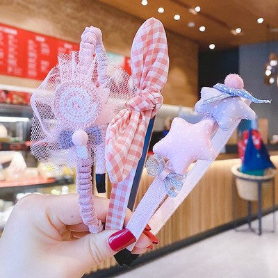 Băng Đô Có Răng Chống Trượt Kiểu Hàn Quốc Dễ Thương Cho Bé Gái