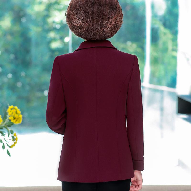 Áo Khoác Vest Phong Cách Phương Tây Thời Trang Xuân Thu Mới 2020 Cho Phụ Nữ Trung Niên