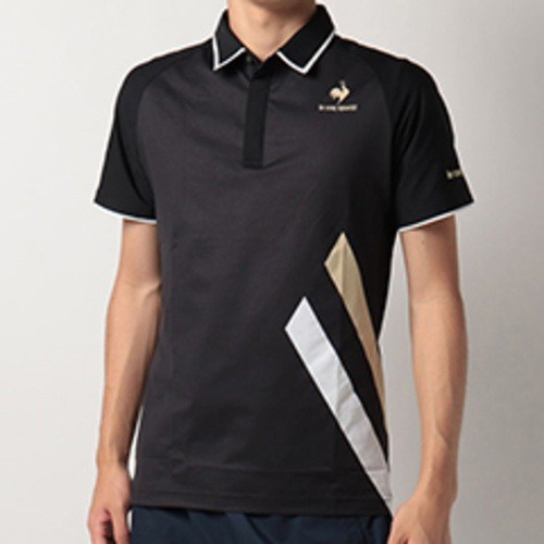 Áo Polo le coq sportif nam - QTMSJA40-BLK