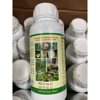 CHAI 500ML NANO BẠC ĐỒNG HLC