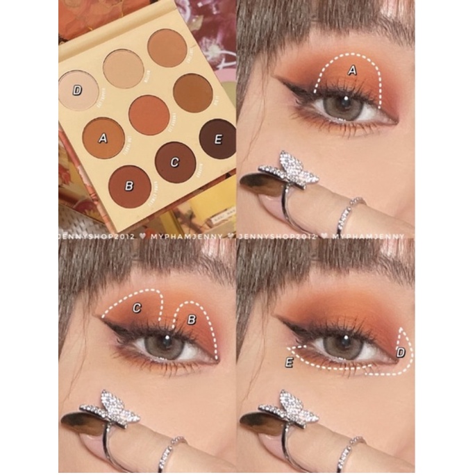 Bảng Phấn Mắt Colourpop Big Poppy 9 Ô