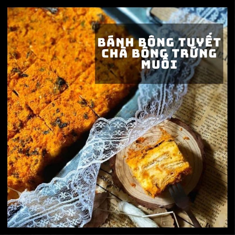 Set nguyên liệu làm bánh Bông Tuyết 600g( 42 cái bánh)