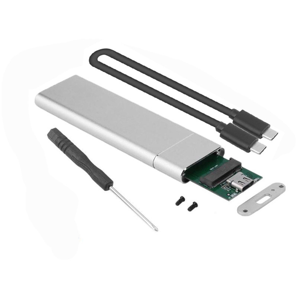 Hộp Đựng Ổ Cứng Ngoài Usb 3.1 6gbps Type-c Sang M.2 Ngff Ssd Ốp | BigBuy360 - bigbuy360.vn