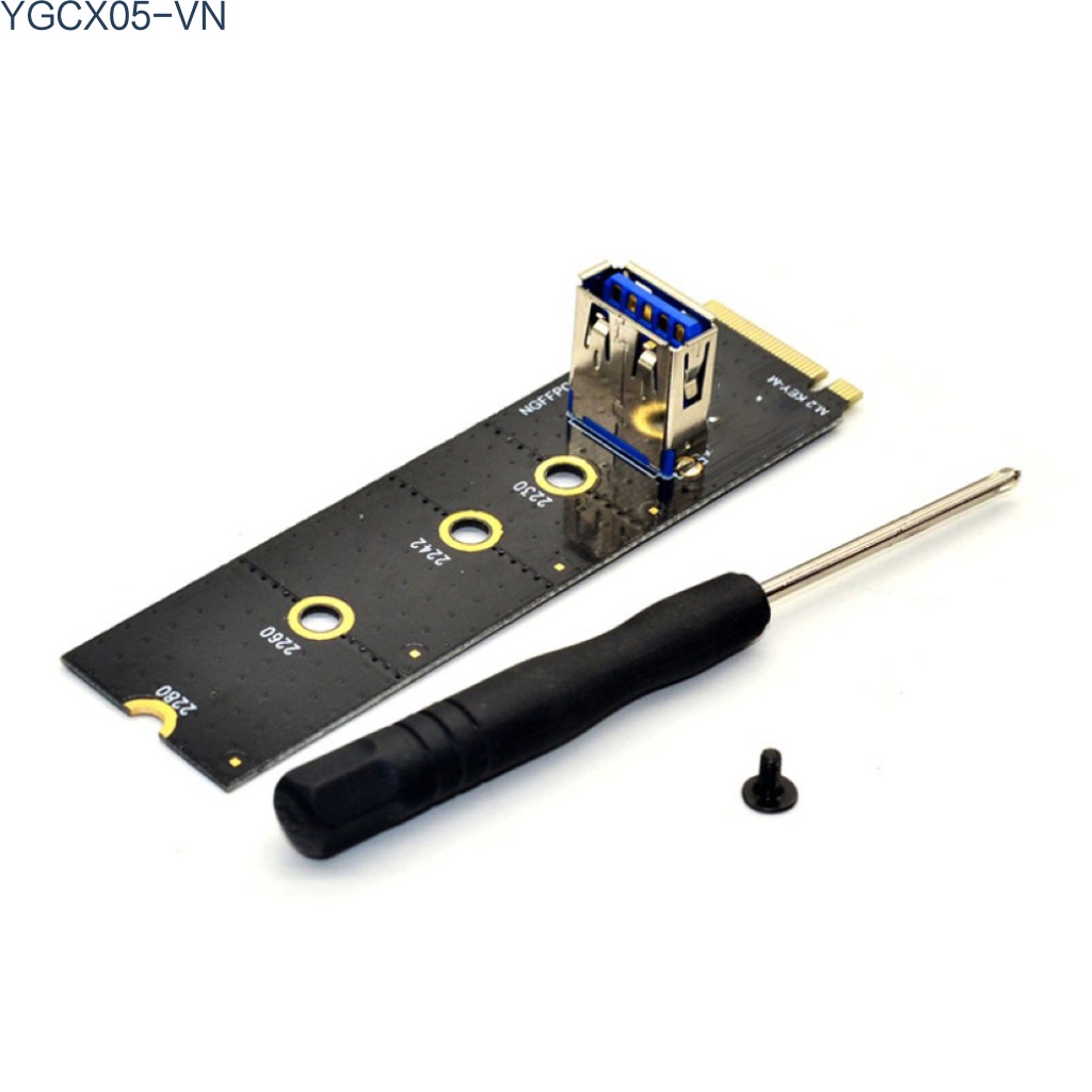 Cáp Chuyển Đổi M.2 Sang Pci-E X16 Nvme Vga 4pin 6pin Sata Cho Miner Mining | BigBuy360 - bigbuy360.vn