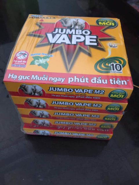 Nhang muỗi jumbo vape hương lài hương lavender hương rừng và ít khói mạnh gấp 3 lần s2