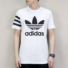 Áo Thun Adidas Nam Nữ big logo 3 sọc ở vai( Hàng Cambodia)