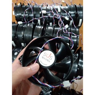 Quạt 9CM Không Chổi Than 12V Máy Tính Server