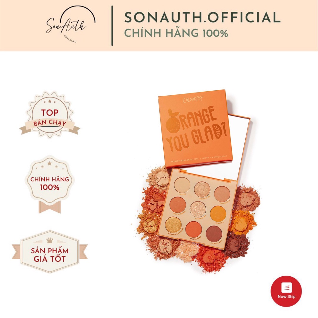 Bảng mắt Colourpop Orange You Glad?
