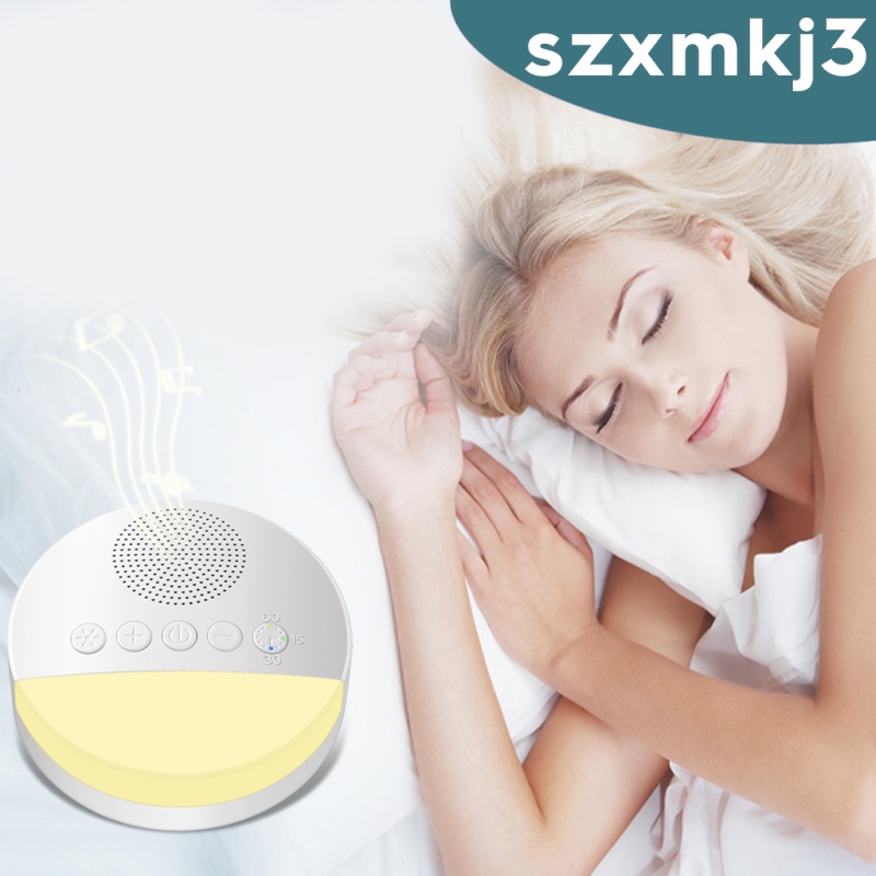 Tutoo White Noise Sound Machine Sleep Therapy Plays Soothing Sounds+ Timers