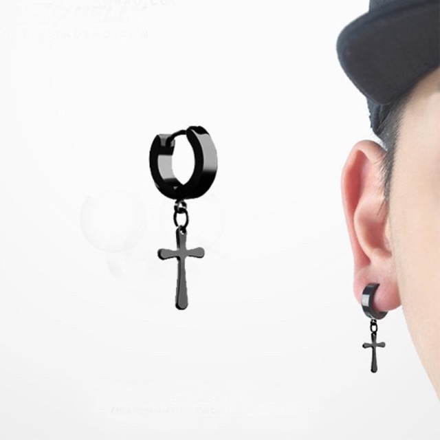 Khuyên Tai Nam Inox - Bông Tai Nam Nam