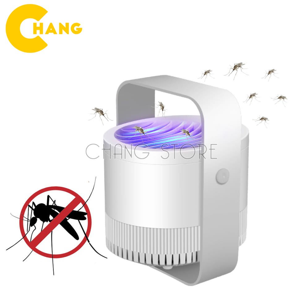 Đèn bắt muỗi Mosquito Killer Lamp Xoay 360 Cao Cấp, Đèn Bắt Muỗi Cảm Ứng Ánh Sáng, Quạt Hút Siêu Mạnh