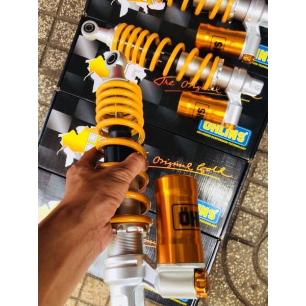 Phuộc Ohlins bình dầu rời, gắn Vario,Click,Mio,Vision...