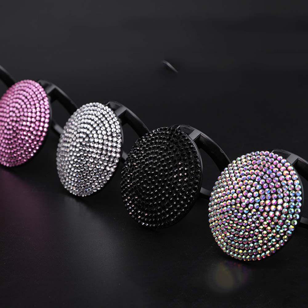 Vỏ Bọc Nút Khởi Động Chống Trầy Hình Vòng Nhẫn 3D Trang Trí Nội Thất Xe Hơi