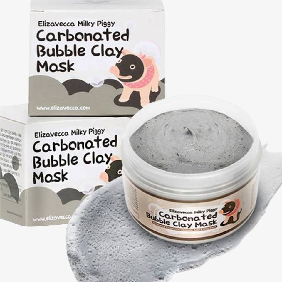 MẶT NẠ SỦI BỌT THẢI ĐỘC DA THAN HOẠT TÍNH "CARBONATED BUBBLE CLAY MASK"