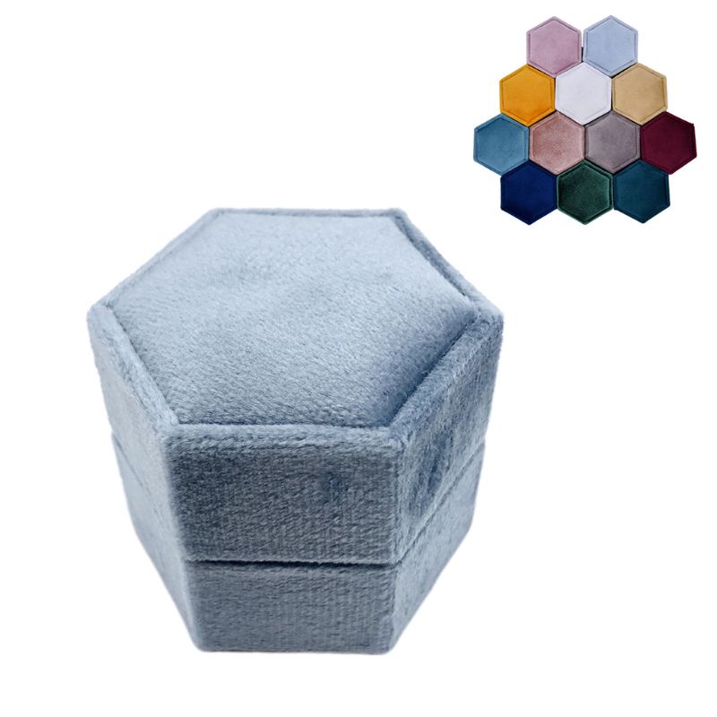 ✿ Hộp Đựng Nhẫn Cưới / Đính Hôn Bằng Nhung Cao Cấp