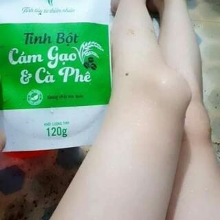 Tắm trắng bằng Cám gạo cafê