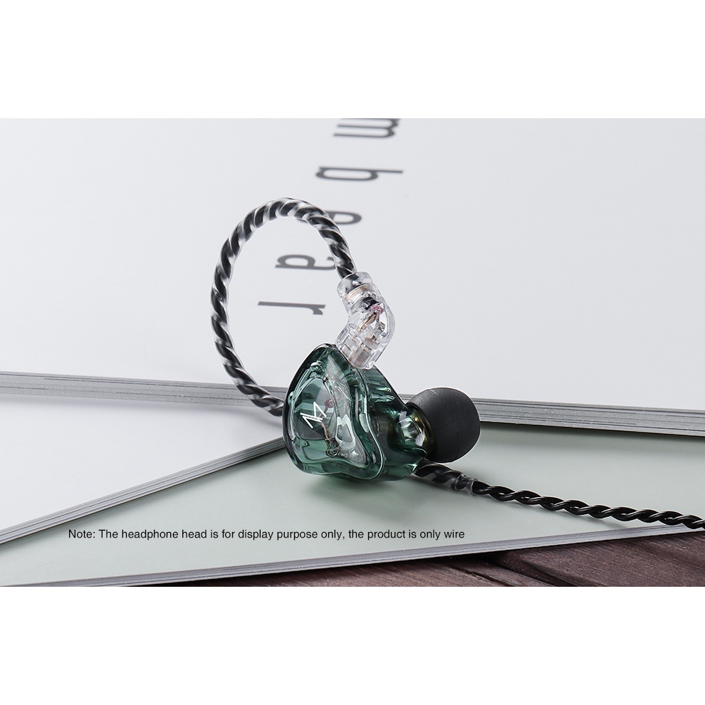 Trn Dây Cáp Tai Nghe Loại c Màu Bạc a6 Cho trn mt1 vx ba15 kz zs10 / zsx / zsn pro / asx / c12 / c16 / as16 / Zrx / edx