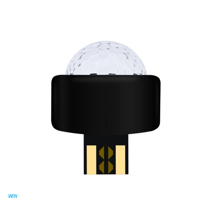 Bóng Đèn LED RGB Mini USB Thiết Kế Độc Đáo Trang Trí Tiệc Halloween