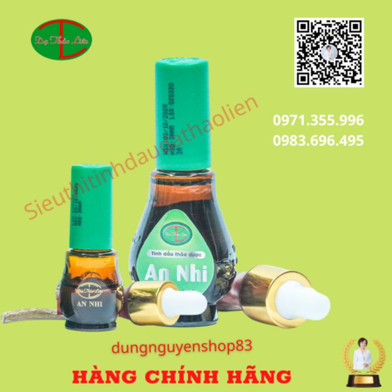 TINH DẦU THẢO DƯỢC AN NHI