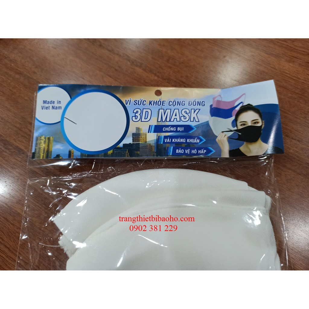 COMBO 10 chiếc khẩu trang 3D MASK TRẺ EM phủ Nano kháng khuẩn