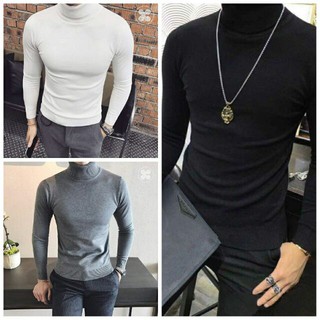 [SALE]Combo áo len nam cổ lọ kèm 3 đôi tất nam ngắn cổ chất lượng cao