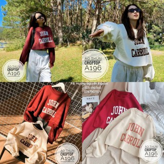 Bigsize Áo thun croptop A196