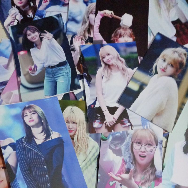 Lomo card ảnh thành viên TWICE - MOMO full 63 ảnh