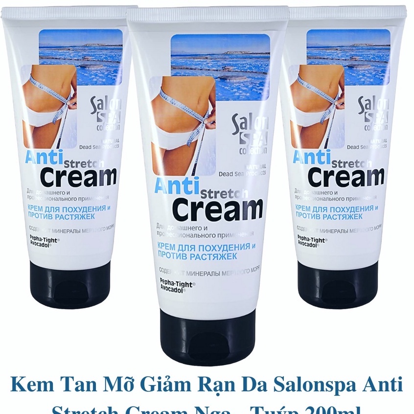 Kem tan mỡ bụng spa PURE LINE 200ML giảm mỡ bụng, hết rạn da an toàn, hiệu quả nhanh[Tặng máy massage mặt]