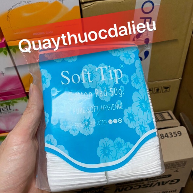 ✅BÔNG TẨY TRANG SOFT TIP (50gr)