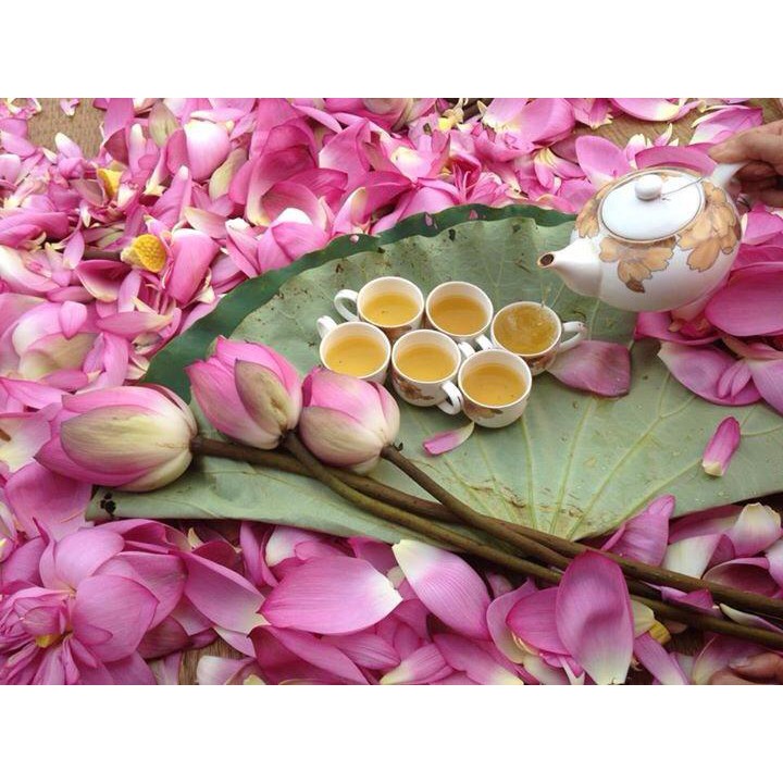 Thực phẩm bảo vệ sức khỏe Trà lá sen Hà Diệp Liên hộp 30 túi lọc | BigBuy360 - bigbuy360.vn