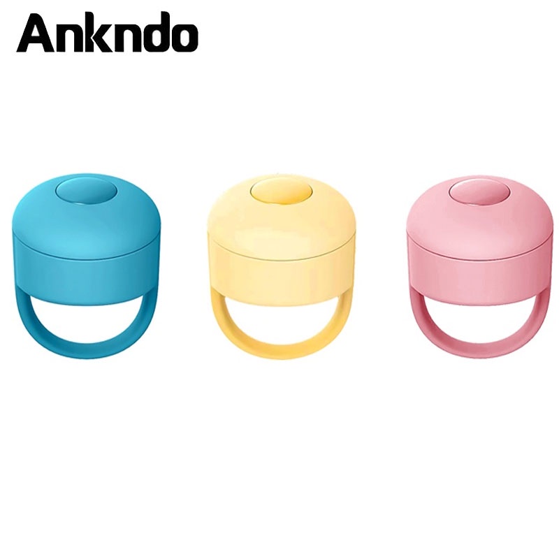 Nhẫn Đỡ Điện Thoại Ankndo Đeo Ngón Tay Kết Nối Bluetooth Điều Khiển Từ Xa Hỗ Trợ Quay Video