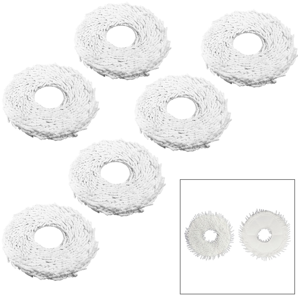 Bộ 5 Miếng Vải Lau Nhà Tự Làm Sạch Cho Bot W10 &amp; W10 Pro