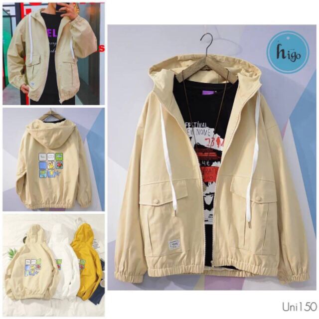 Áo Khoác Dù Ulzzang ( Hình Thật ) | BigBuy360 - bigbuy360.vn