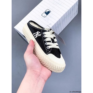 Giày Sục Thể Thao Nữ CHIBMY thêu chữ N.Sục Bata đạp gót đế bằng 3cm